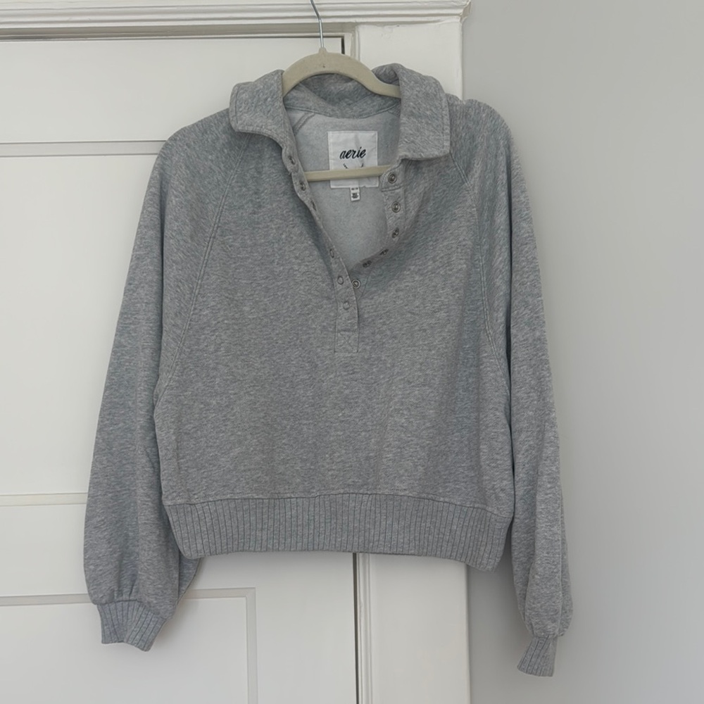 Aerie Gray Women's Sweater